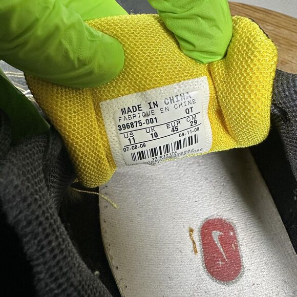 Nike Air Max Shoes Mens Size 11 Livestrong Running 396875-001 Sneakers - Picture 8 of 8